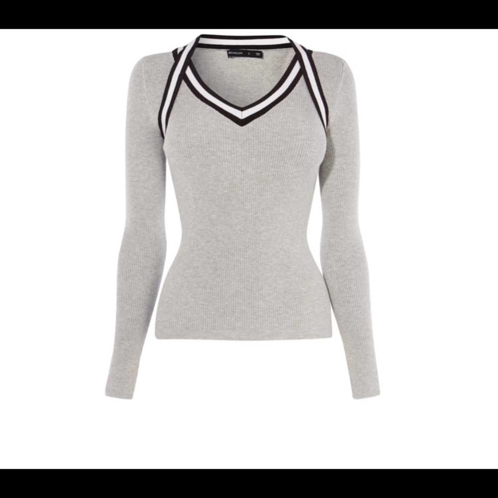 Karen millen size small v neck knit